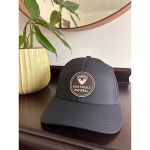 Branded Bills Scottsdale Natl Golf Club Hat Charcoal Grey Flexfit 110 Style 500